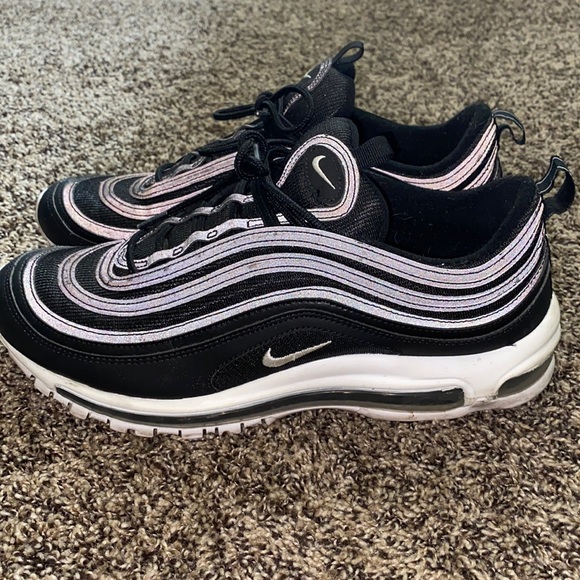 Black and white Nike Air Max sz 11 - Picture 3 of 4